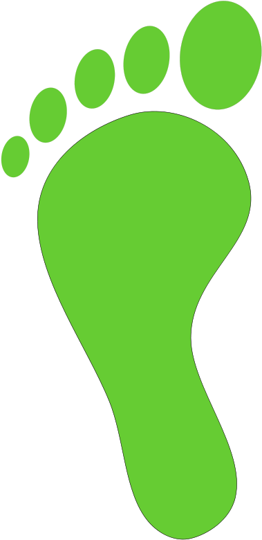 Foot Outline Clip Art - Foot Clip Art (900x900)
