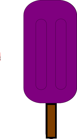 Grapes Clipart Popsicle - Ice Pops Purple Png (330x594)