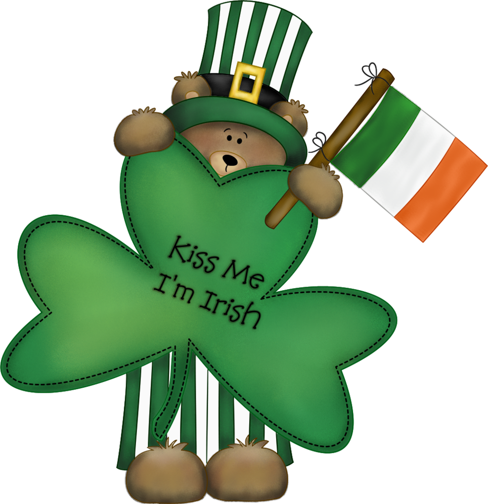 Irish - Kiss Me I M Irish Bear (965x997)
