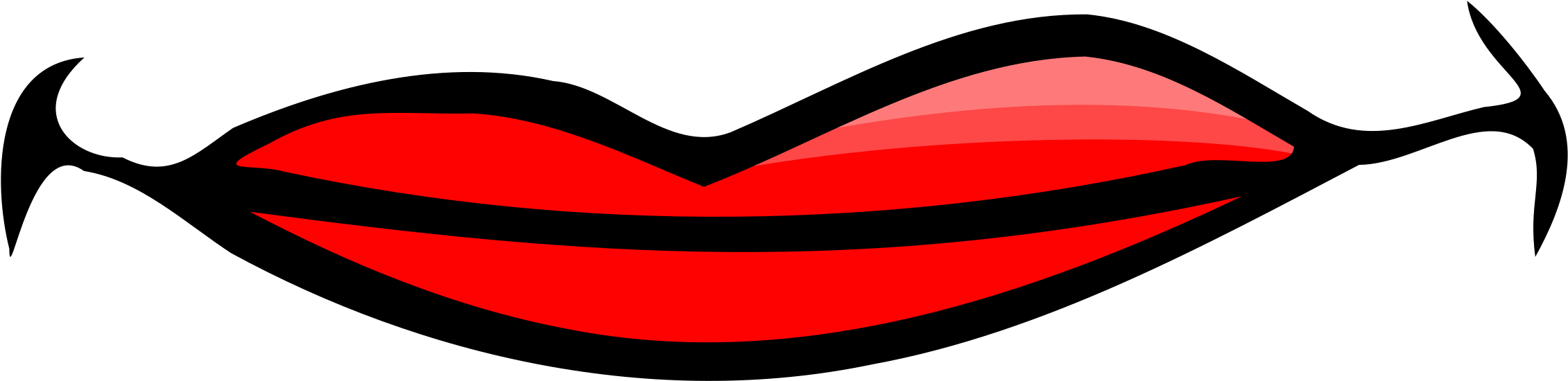 Big Image - Cartoon Lips Png (2400x2400)