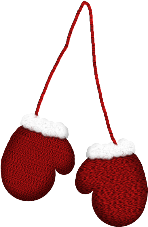 Mittens On String Clipart - Mittens With String Clipart (1600x1600)