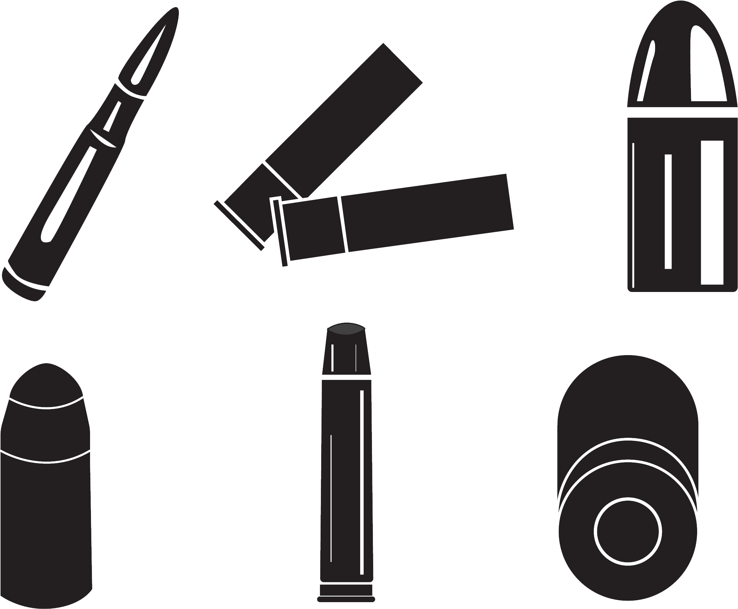 Shotgun Shell Bullet Clip Art - Shotgun Shells Vector (3061x2259)