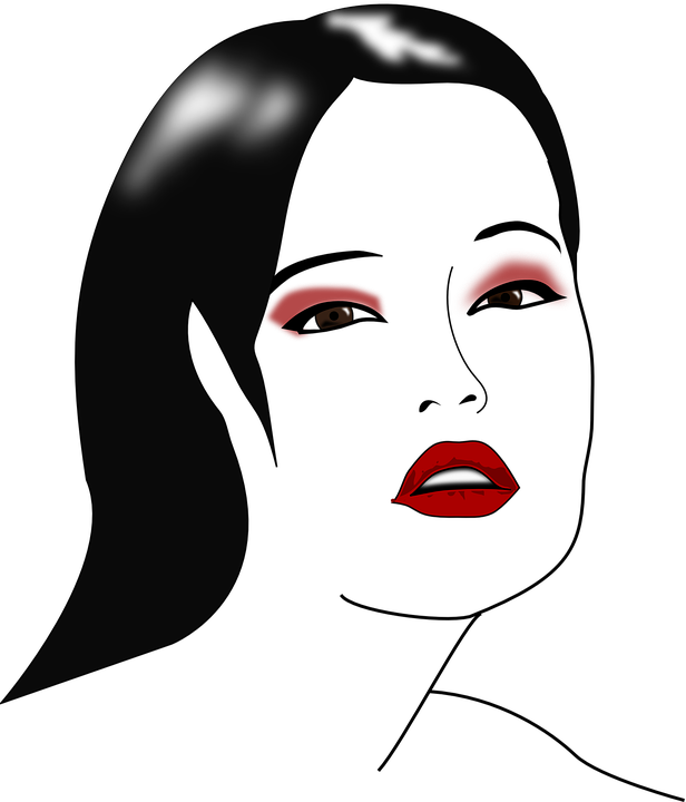 Woman Makeup Png Clipart (616x720)