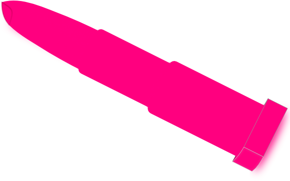 Pink Lipstick Clip Art At Clker - Pink Lipstick Clip Art At Clker (600x370)