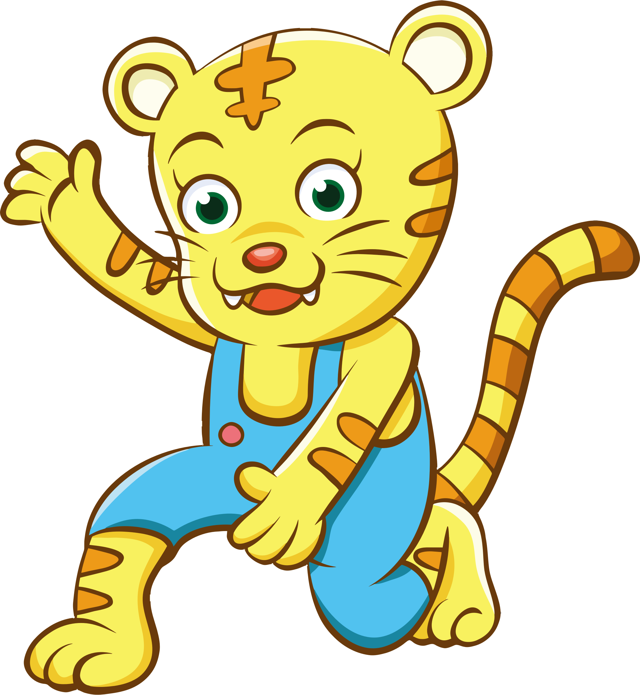 Cheetah Cartoon Drawing Clip Art - Anthropomorphic Animals In Cartoon (2216x2404)