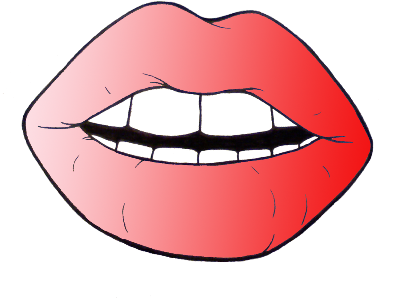 Damn Those Are Some Sexy Lips, That You Can Get On - Redbubble (1280x1513)