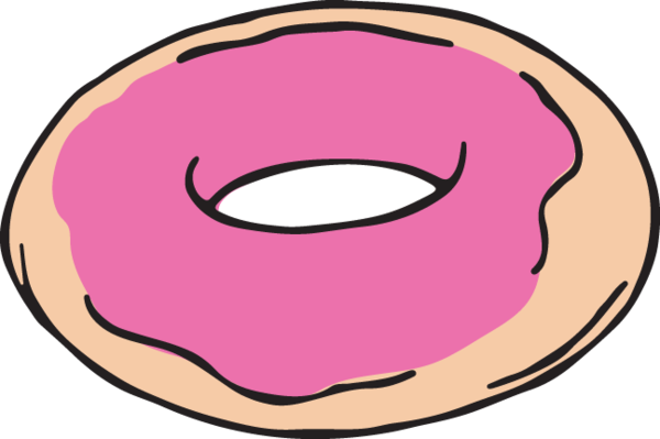 547 Donut - Vector Graphics (600x399)