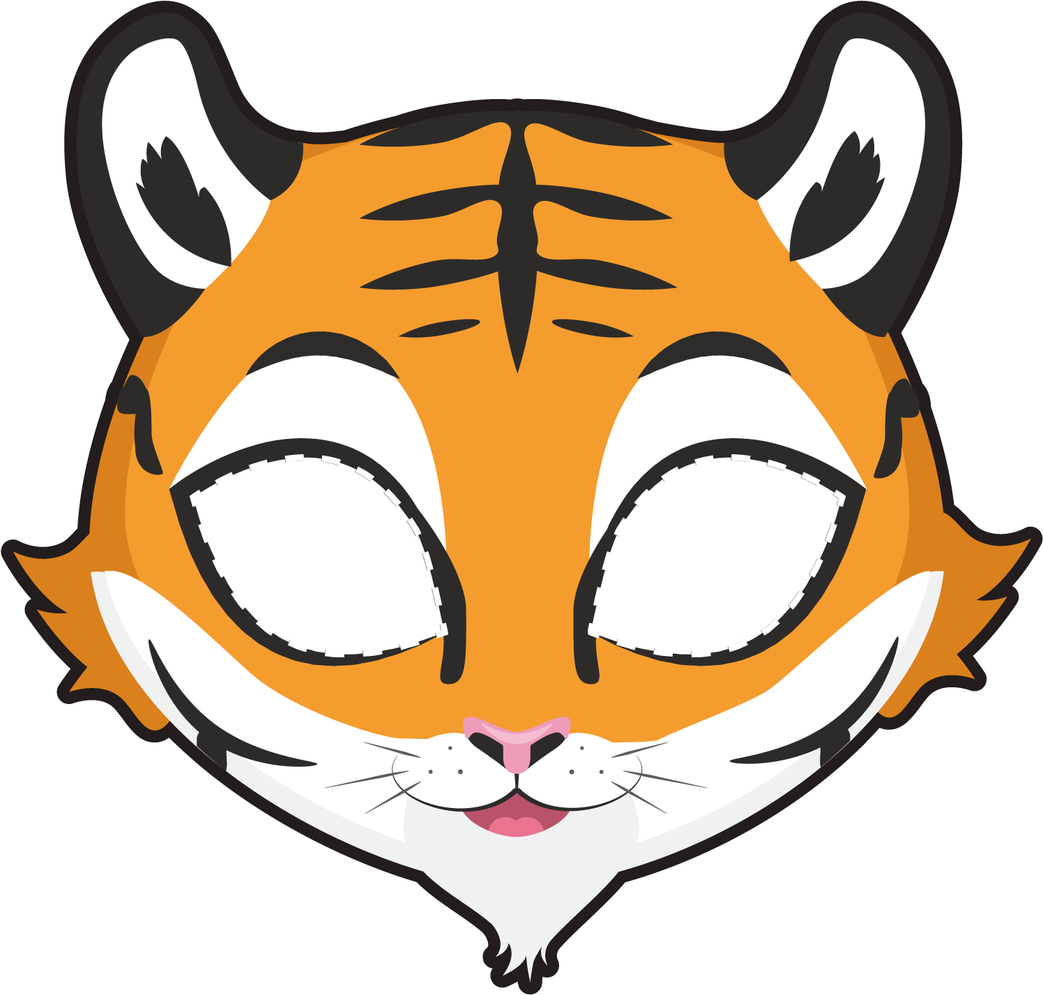 Tiger Lion Clip Art - Tiger Lion Clip Art (1600x1600)