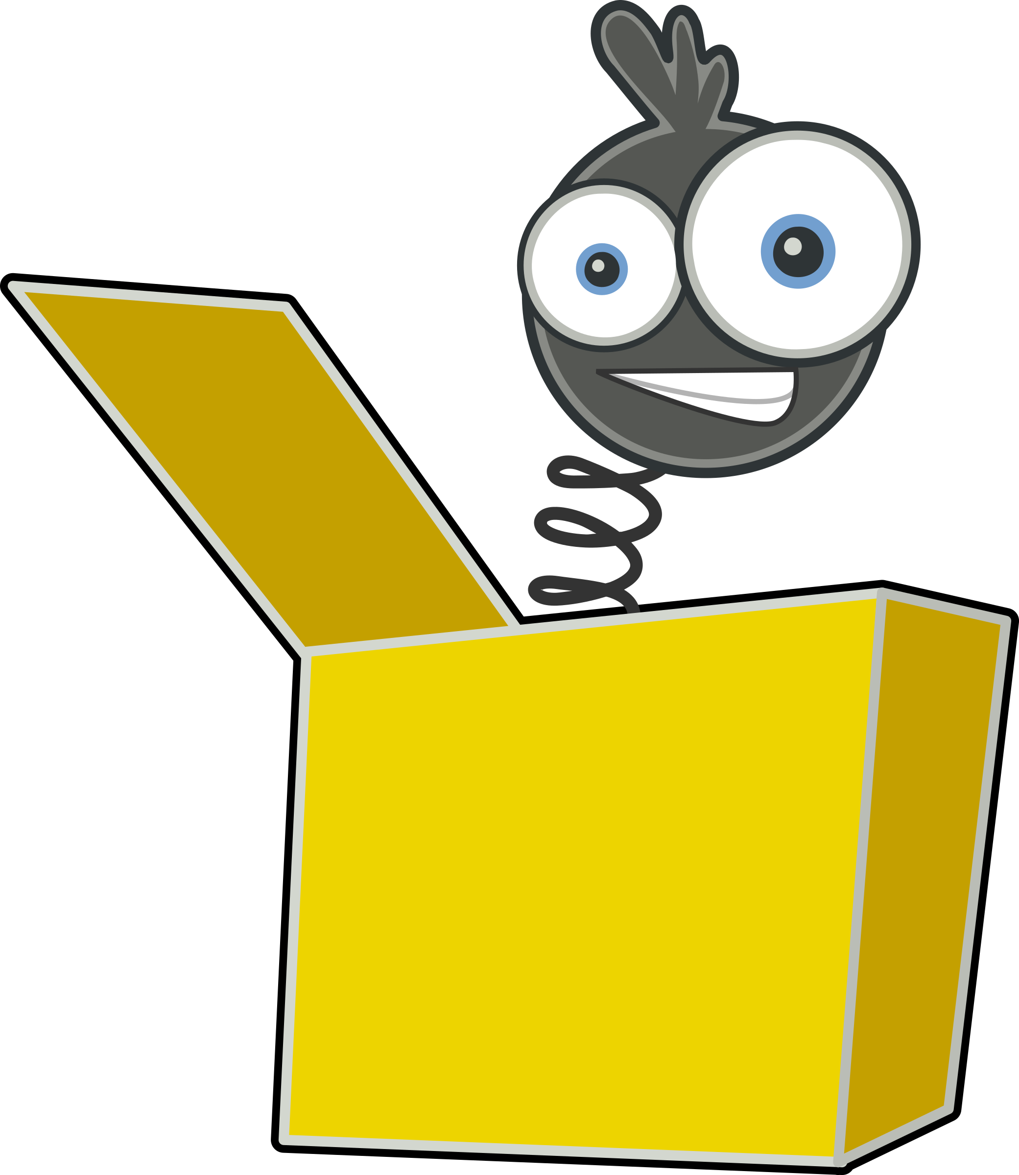 Clipart Info - Jack In The Box Clipart (2081x2400)