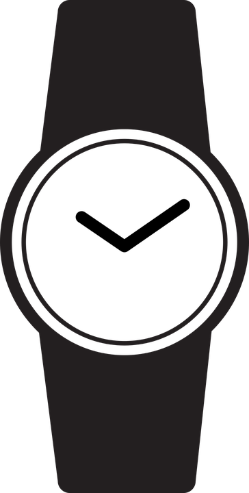 Watch Icon Wrist Isolated Watches Wristwatch Hand - Icono Reloj Mano (364x720)