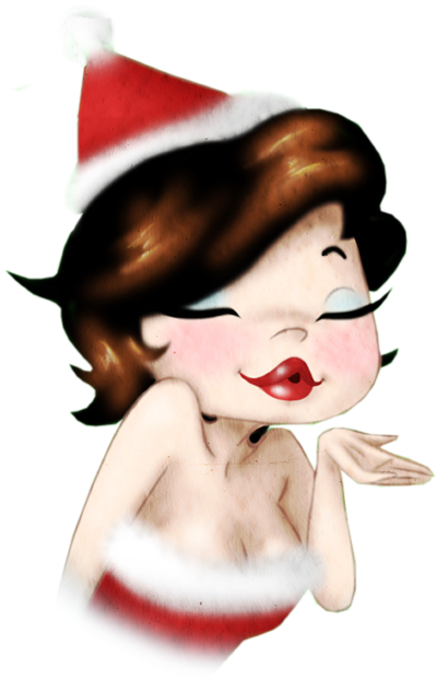 The Christmas Kiss * - Frases De Feliz Natal Para Amor (409x653)