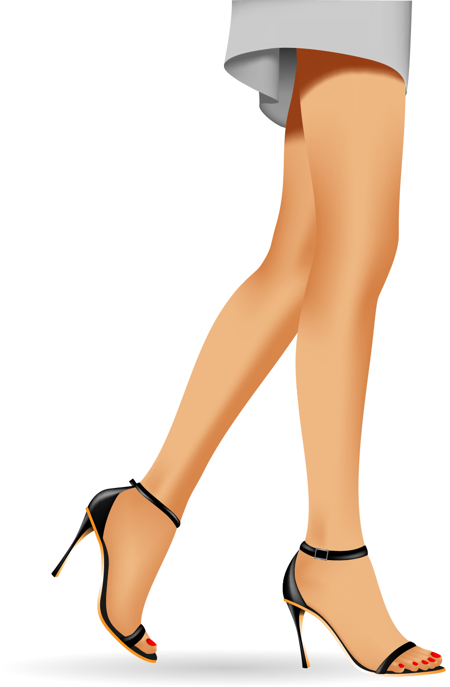 Human Leg Woman Clip Art - Vector Graphics (912x1391)