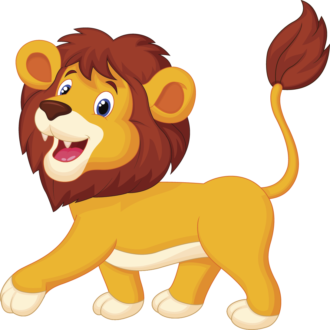 Lion Cartoon Animation Clip Art - Lion Cartoon Animation Clip Art (1090x1090)