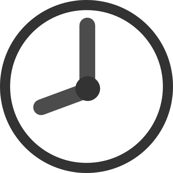 00 Transparent Clip Art - Clock Clipart Transparent (600x600)