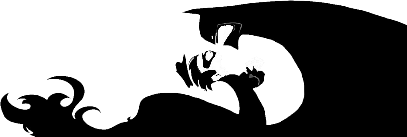 Joker Silhouette - Joker Black And White (1920x1200)
