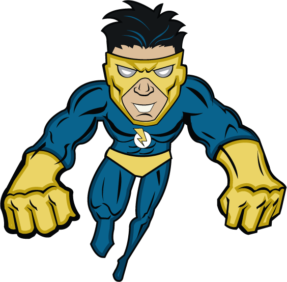 Joker Supervillain Superhero Clip Art - Joker Supervillain Superhero Clip Art (564x554)