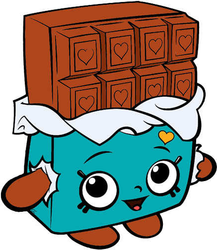 Shopkins Cheeky Chocolate Png (443x510)