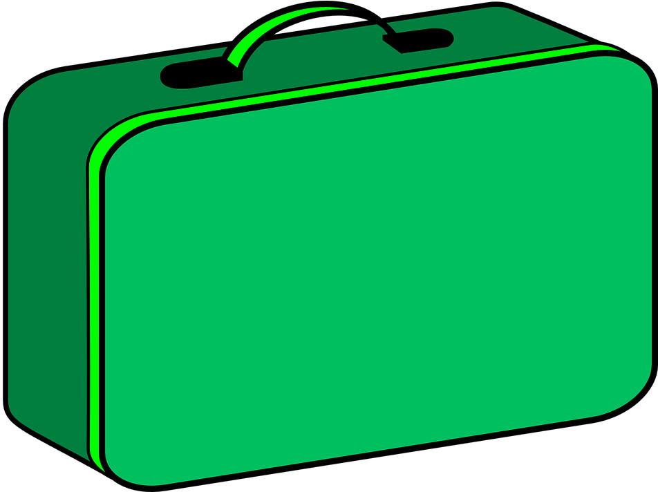 Packing A Healthy School Lunch Dr - Green Lunch Box Clipart (1280x948)