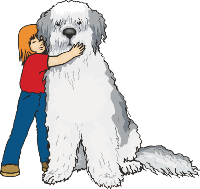 Schnoodle Goldendoodle Puppy Hug Clip Art - Schnoodle Goldendoodle Puppy Hug Clip Art (640x606)