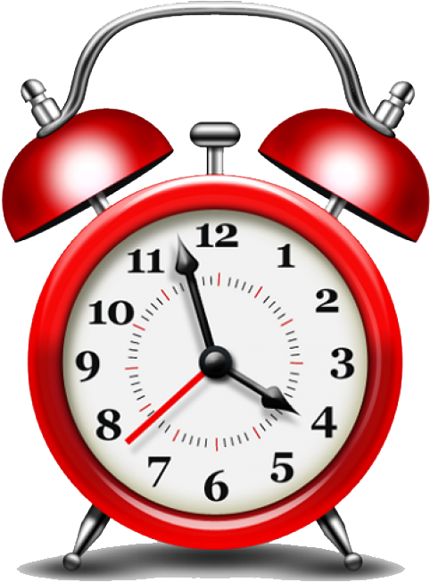 Clock Alarm Png Image - Alarm Clock Ringing Animation (670x670)
