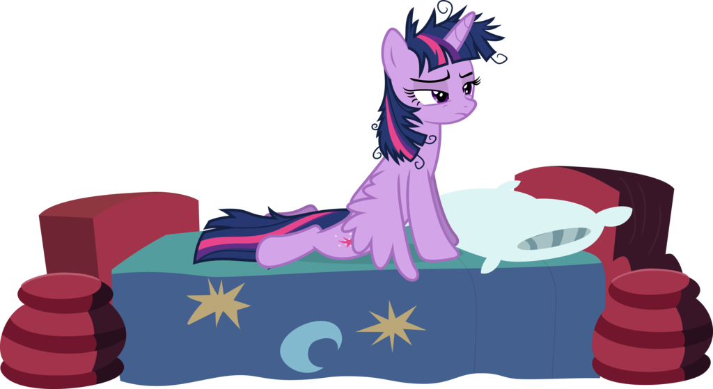 Vector] Wake Up, Sleepy Head By Thorinair On Clipart - Twilight Sparkle Waking Up (1024x559)