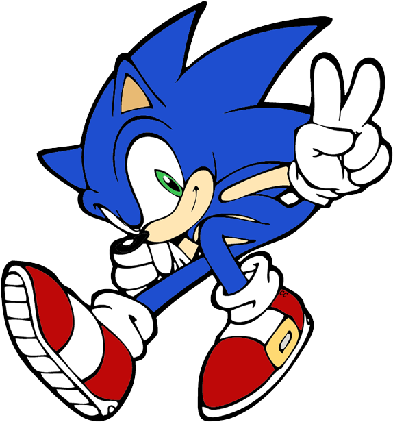 Sonic The Hedgehog Clip Art Images Cartoon - Sonic The Hedgehog (582x632)
