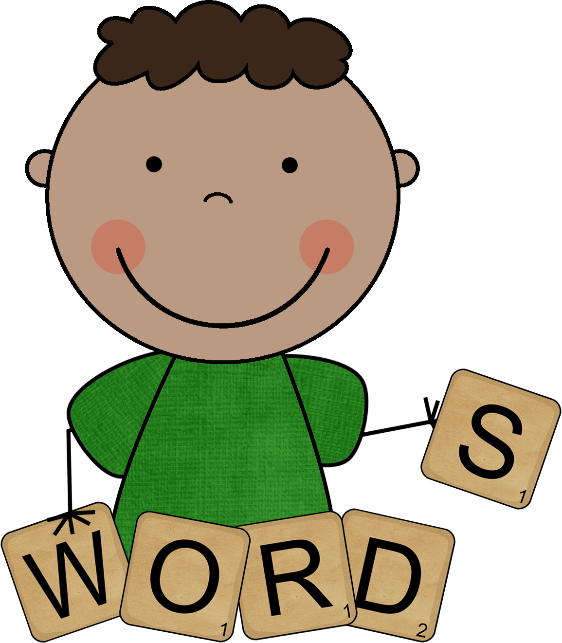 Clip Arts Related To - Word Work Clip Art (1155x1321)