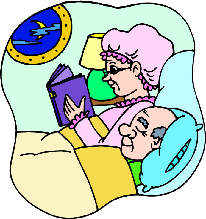 Fun In Marriage - Old Couple Cliparts Png (706x750)