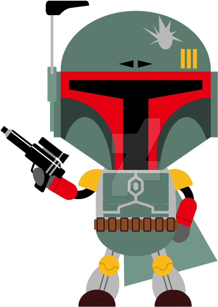 A Lot Of Free Downloadable Star Wars Clip Art Star - Star Wars Boba Fett Clipart (1024x1280)
