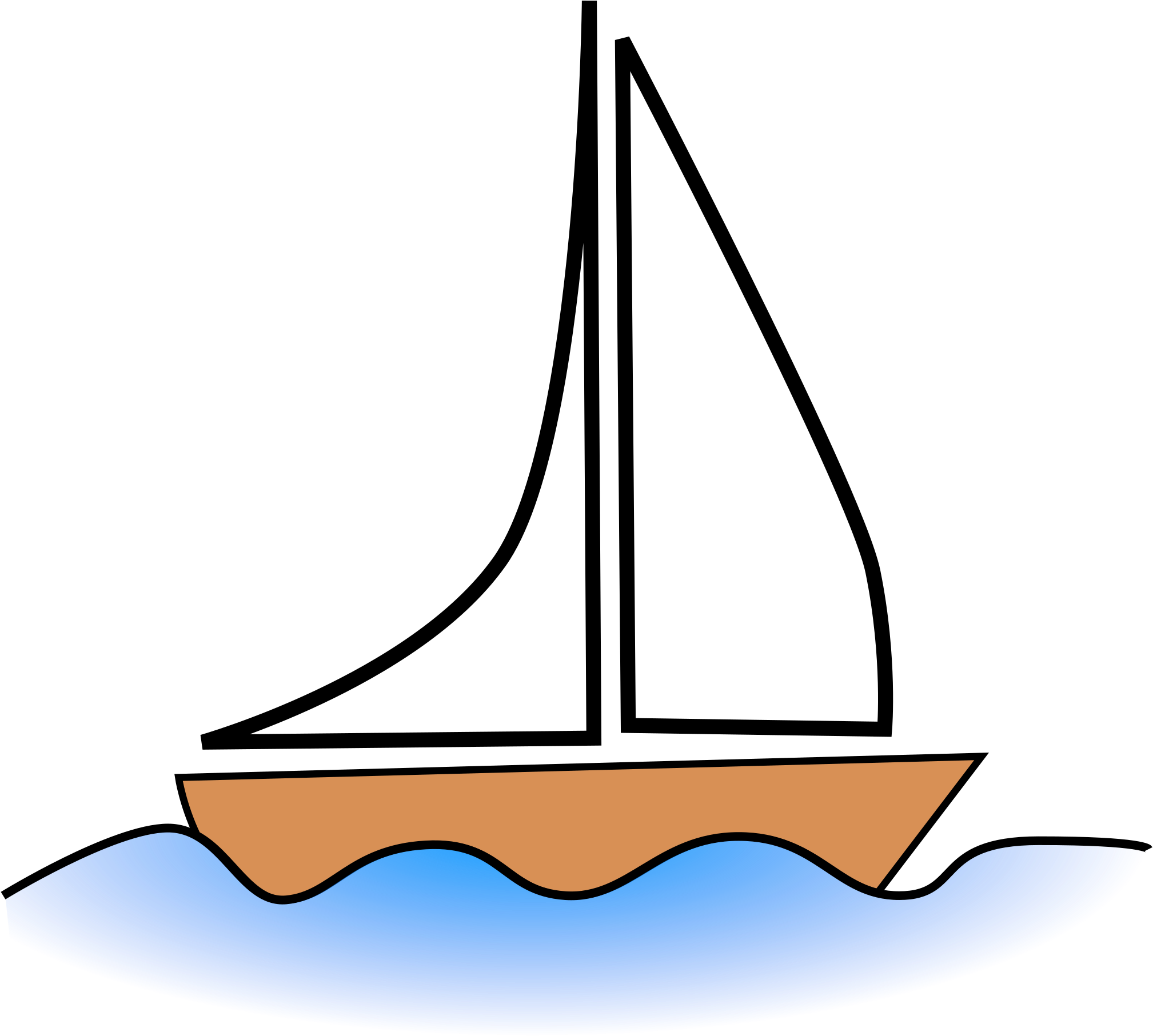 Sailing Clipart Water Boat - Boat Clipart (2019x2400)