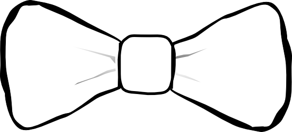 15 Black And White Bow Tie - Cat In The Hat Bow Tie Template (600x271)