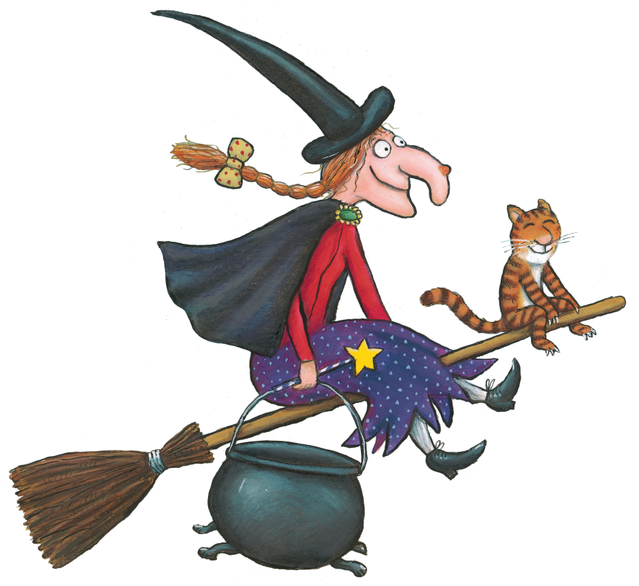 Witch Clipart Room - Room On The Broom Witch (960x880)