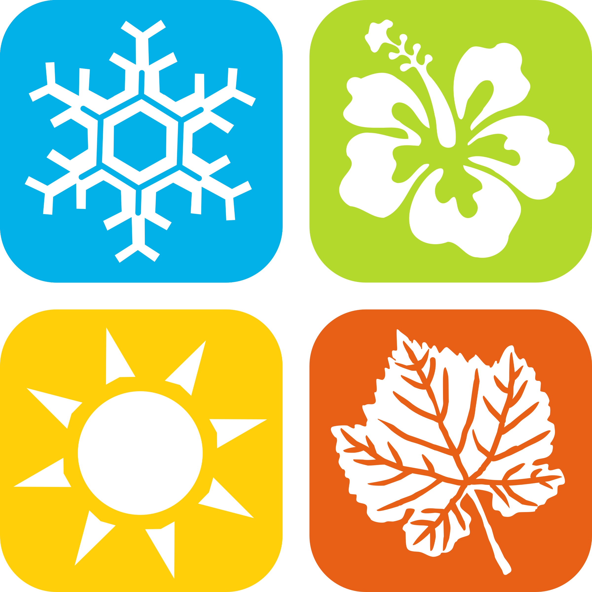 Create A Fifth Season - Seasons Icons (2400x2400)