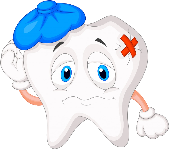 Funny Cartoon Teeth Clip Art Images Are Large Format - Transparent Background Tooth Png (600x600)