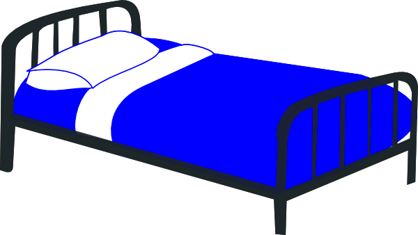 Animation Of Animals - Bed Clipart Png (600x338)