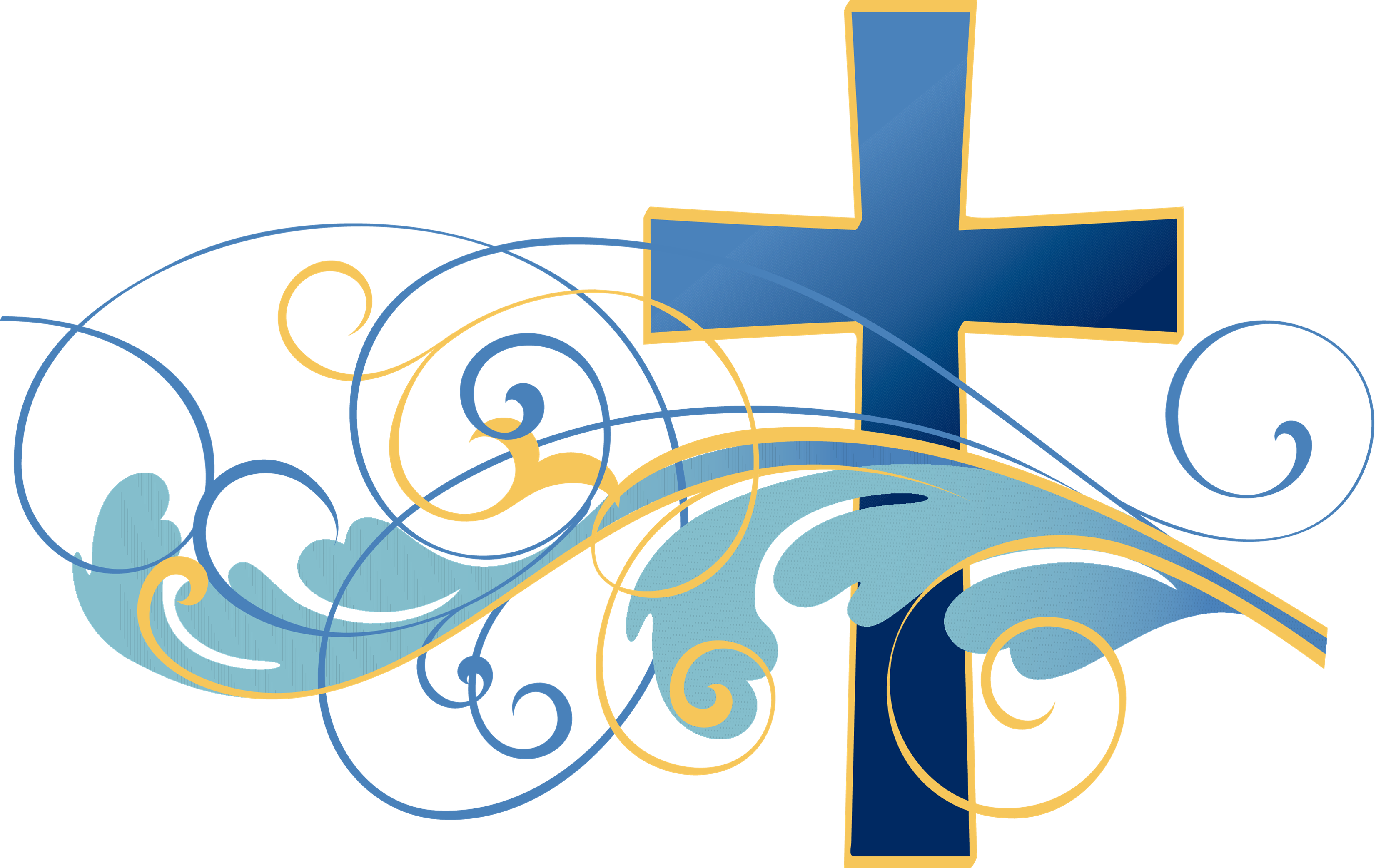Our Father Prayer Free Clipart - Religious Funeral Clip Art (3304x2085)