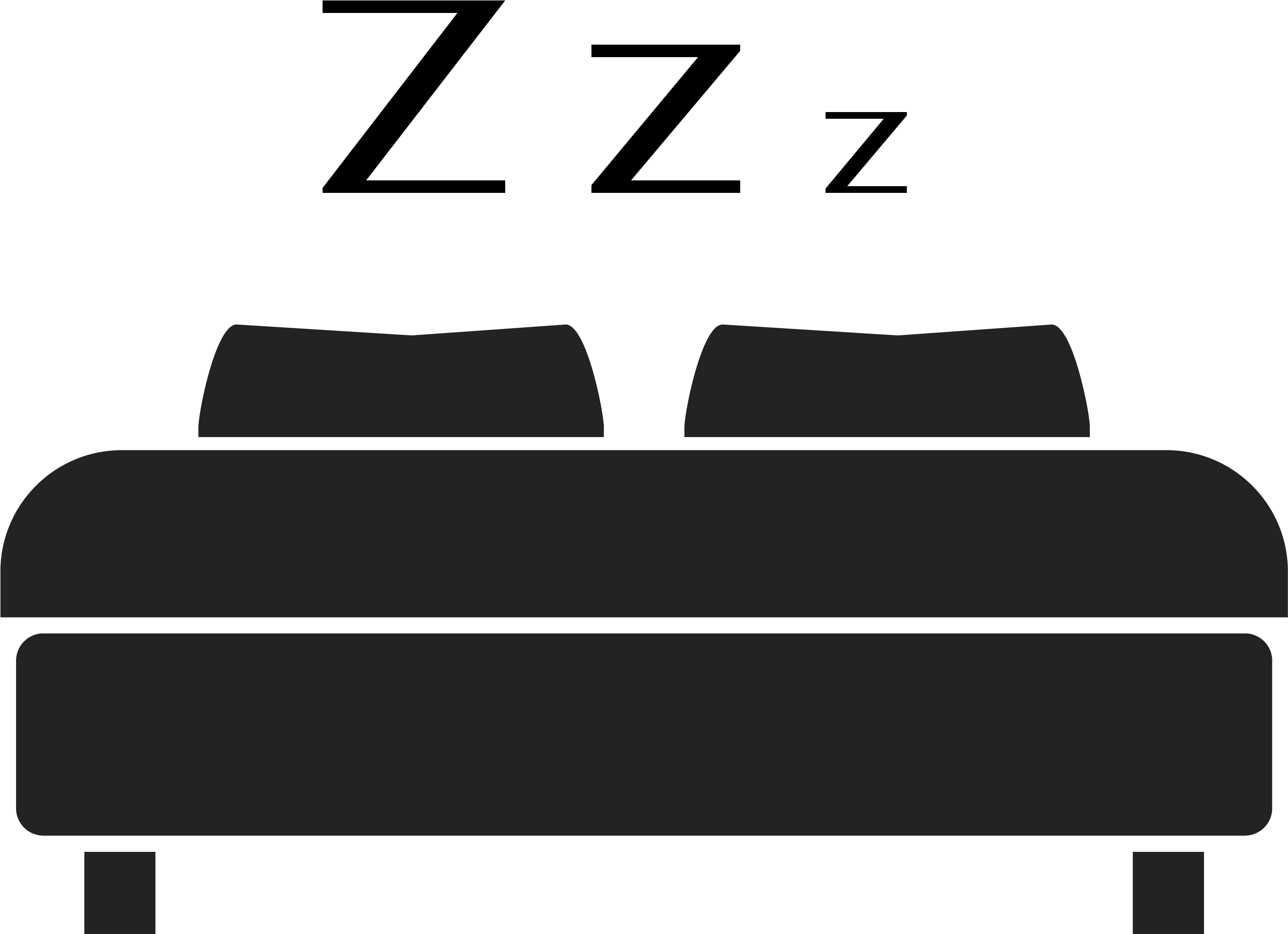 Bed Icon Png - Mattress (2885x2236)