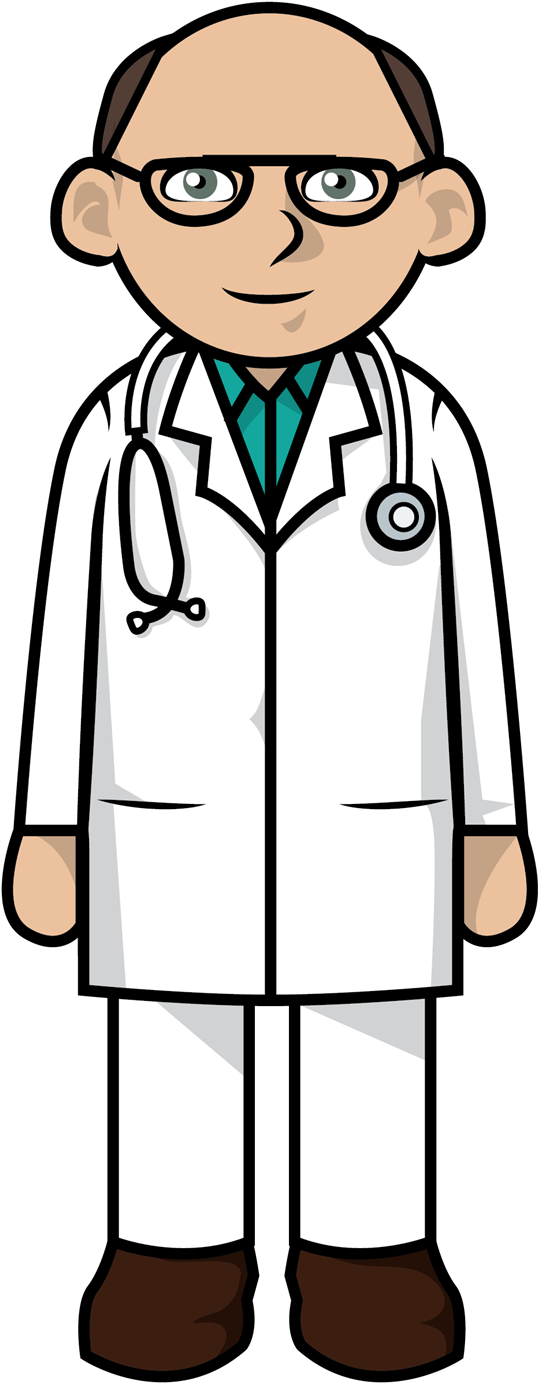 Dr Uniform Clipart - Doctor Uniform Clipart (800x1514)