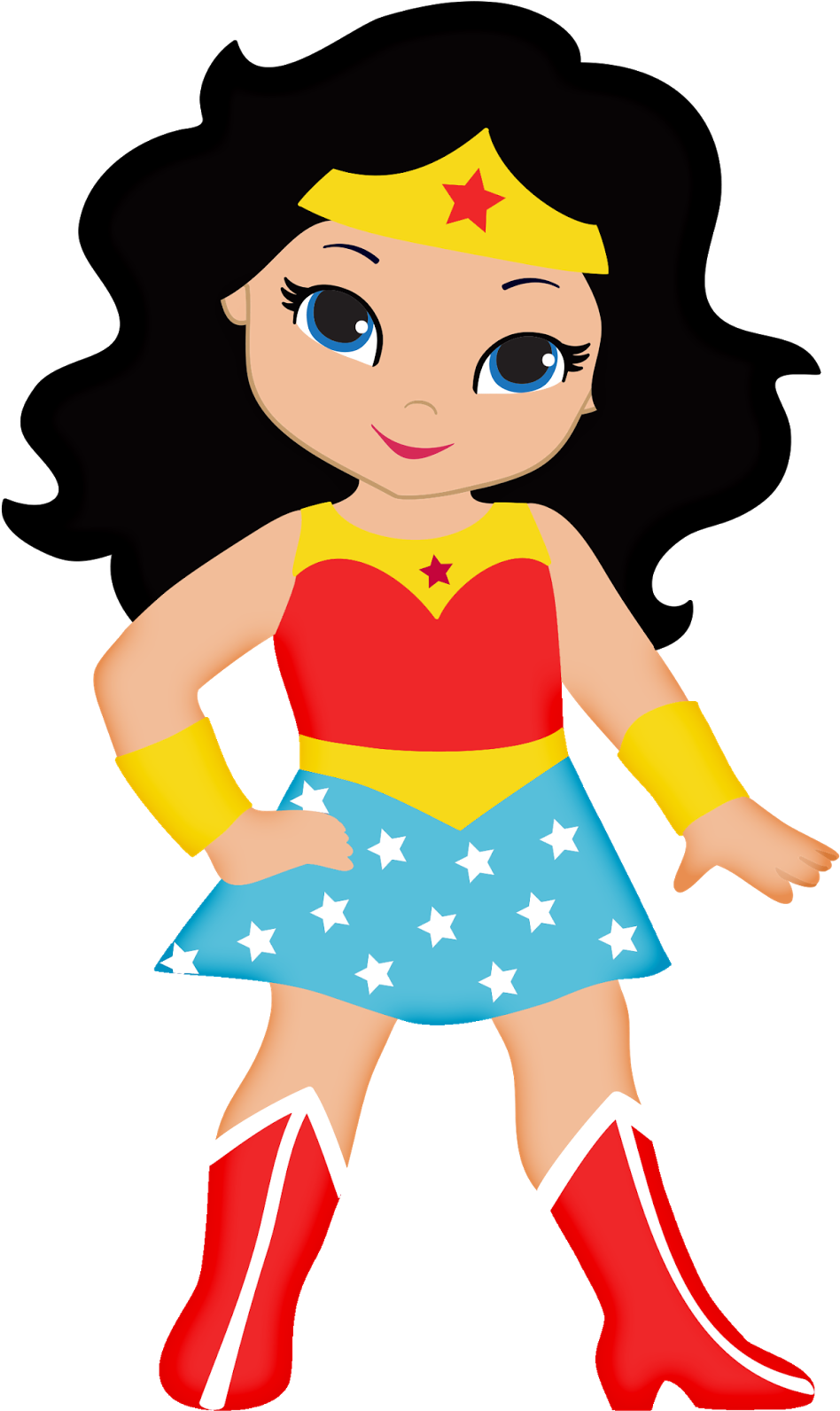 Women Superhero Cliparts - Big Sister/i'm Going (956x1600)