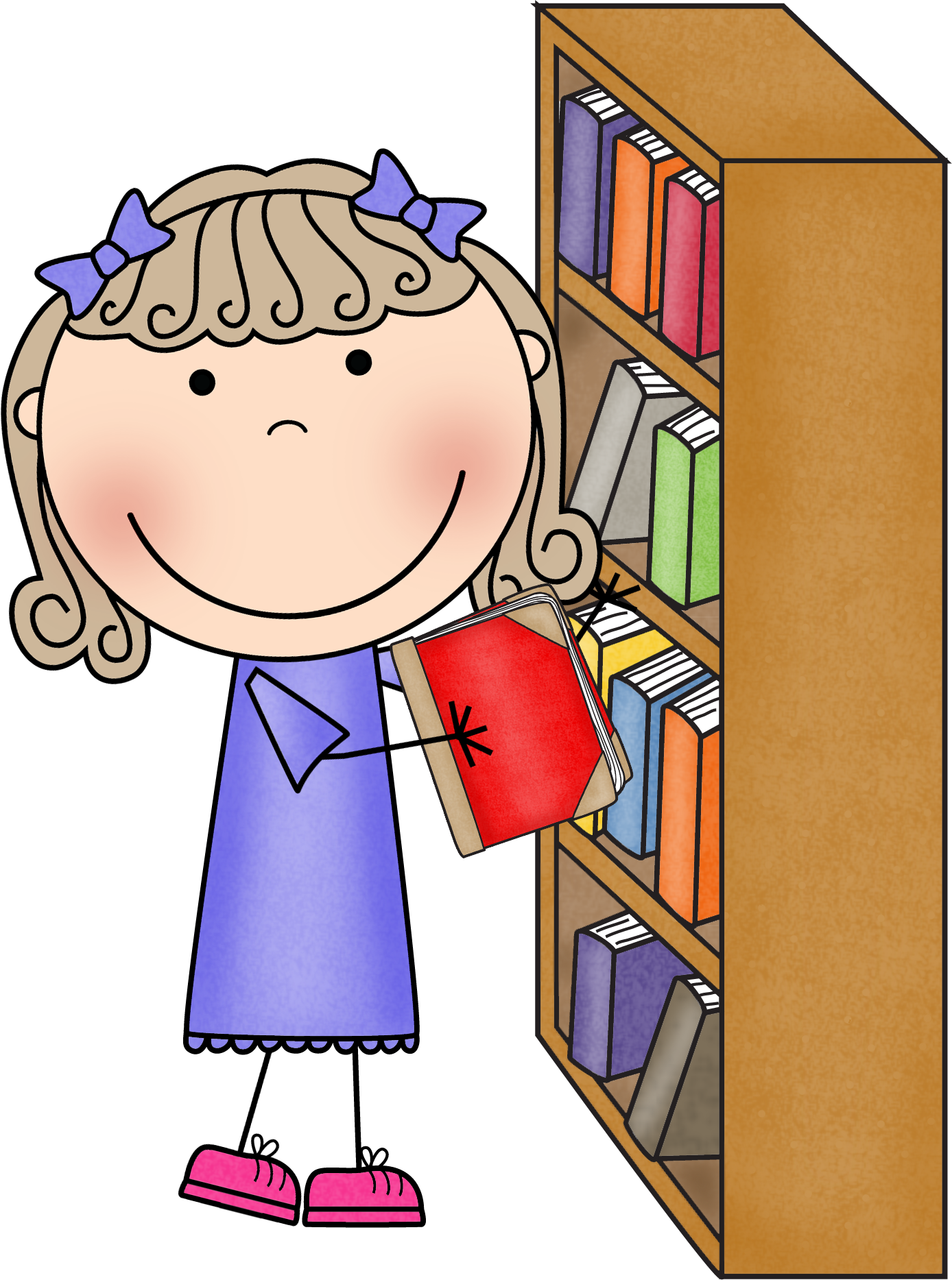 Discover Ideas About Classroom Clipart - Classroom Library Clipart (1388x1867)