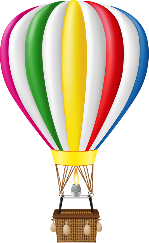 Balon - Hot Air Balloon Clipart (491x800)