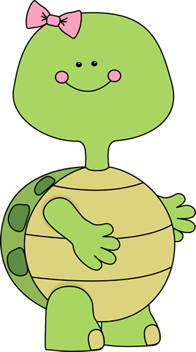 Sea Turtle Clipart Kid - Things That Start With Letter T (278x500)