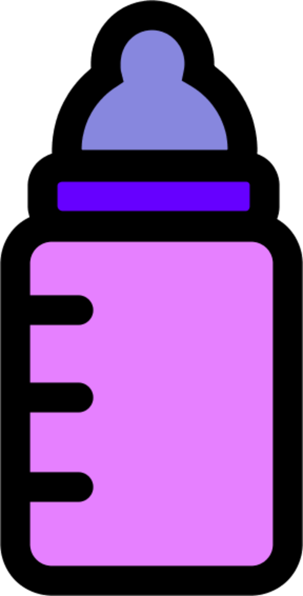 Baby Bottle Clip Art - Baby Bottle Clip Art (600x1179)