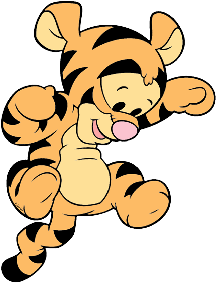 Winnie The Pooh - Baby Tigger Winnie The Pooh (450x575)