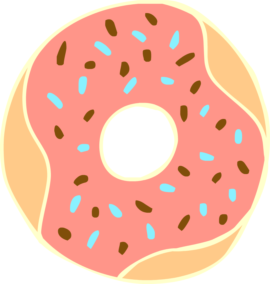 Interesting Donut Pictures Clip Art Coffee And Donuts - Transparent Background Donut Clipart (929x979)