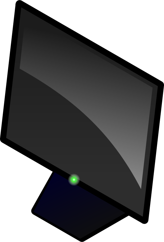 Free Vector Computer Screen Clip Art - Computer Screen Clip Art (543x800)