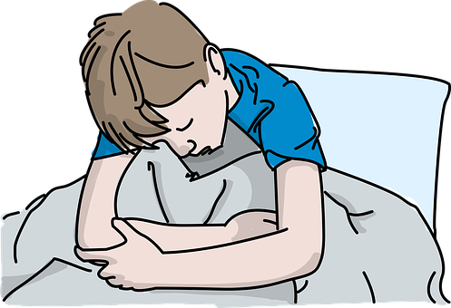 Sad, Sick, Crying - Sick Child Transparent Background (894x610)