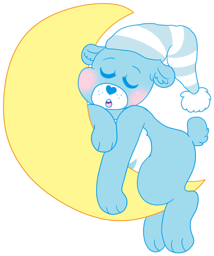 Bedtime Bear Zzz By Starr Peach - Bear (894x894)