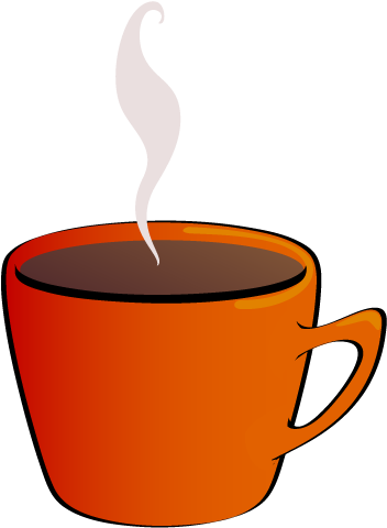 Free Clip Art Coffee Mug - Clipart Cup Of Coffee - (380x500) Png ...