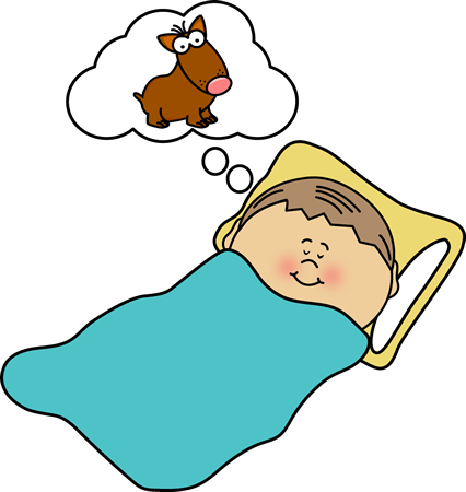 Boy Dreaming - Dream Clipart (426x450)